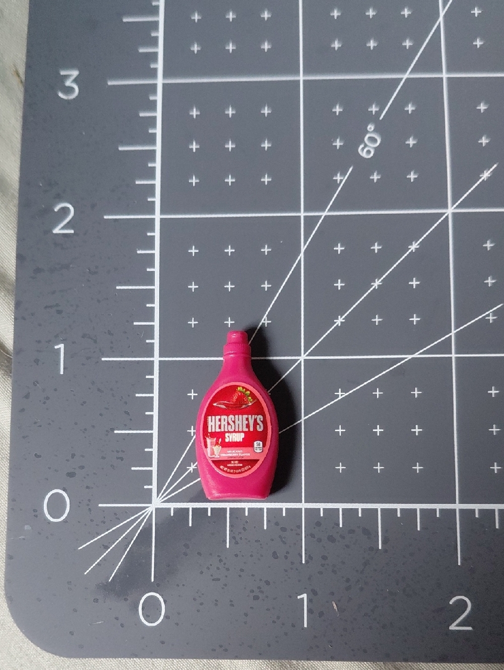 MiniBrands Fill the Fridge Hersheys Strawberry Syrup